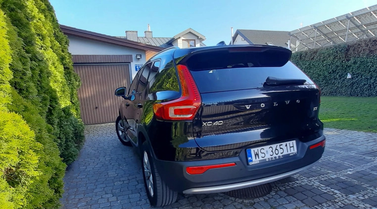 Volvo XC 40 cena 79500 przebieg: 199800, rok produkcji 2018 z Siedlce małe 106